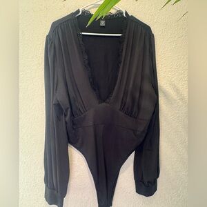 Silk and satin body suits